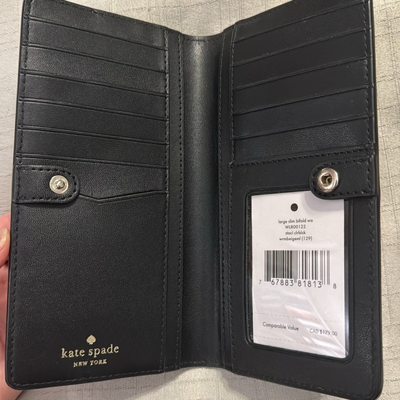 Large kate spade wallet - Picture 2 of 3
